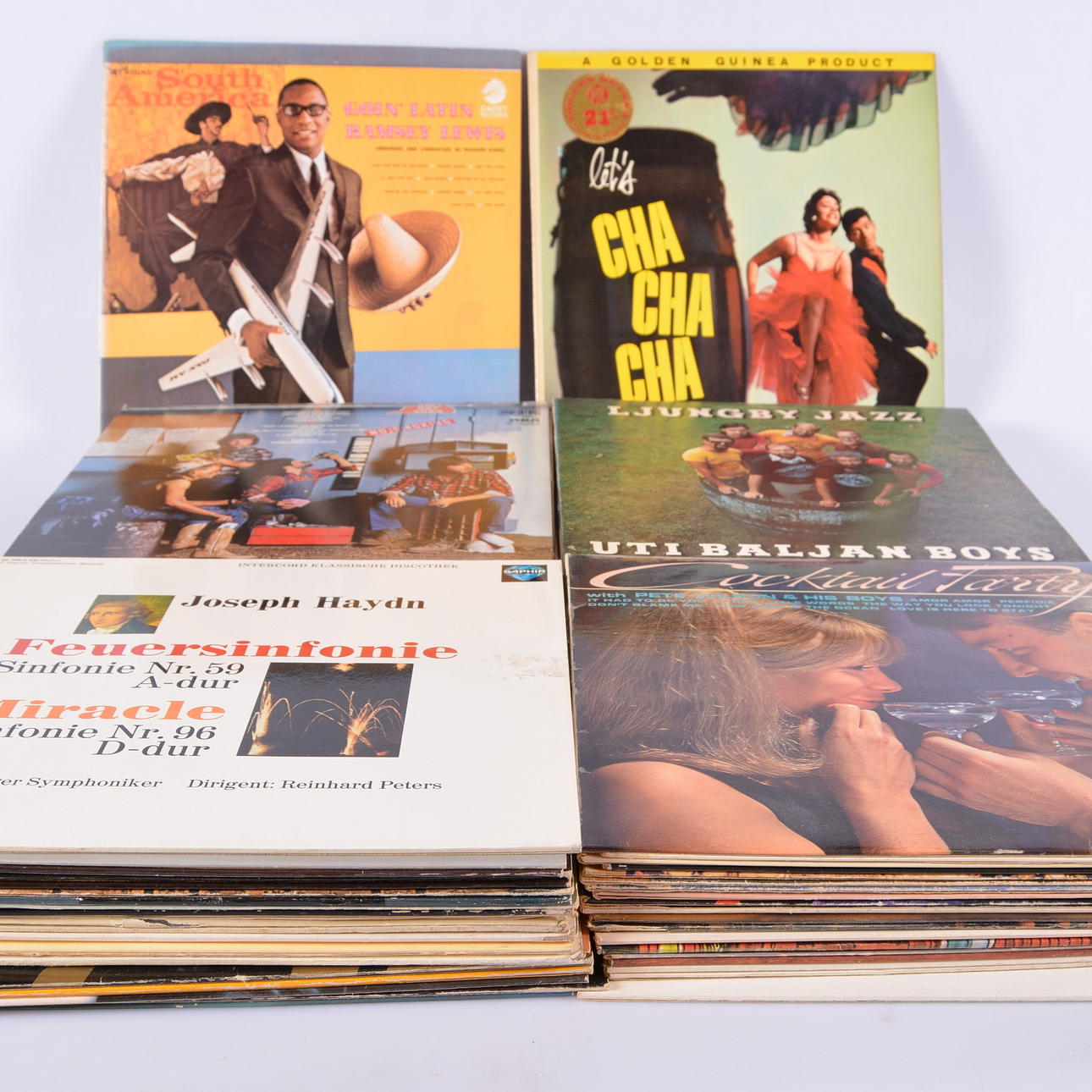 PARTI LP-SKIVOR, 1-låda.