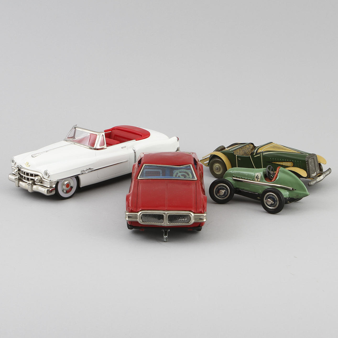 LEKSAKSBILAR, 4 st, Bl a Schuco.