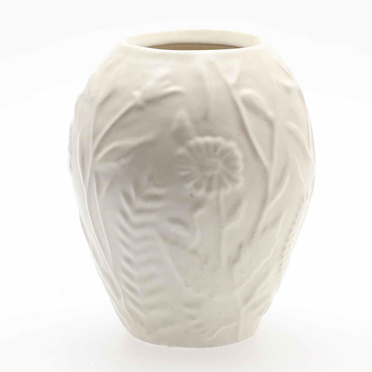 VAS, white-glazed stoneware, Nittsjö.