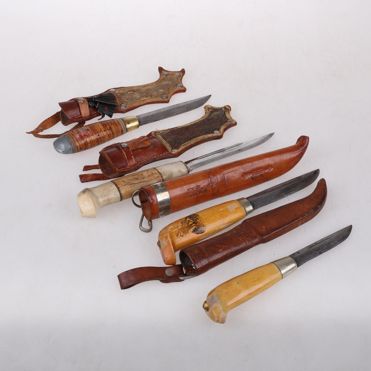 KNIVE, 4 stk, finske.