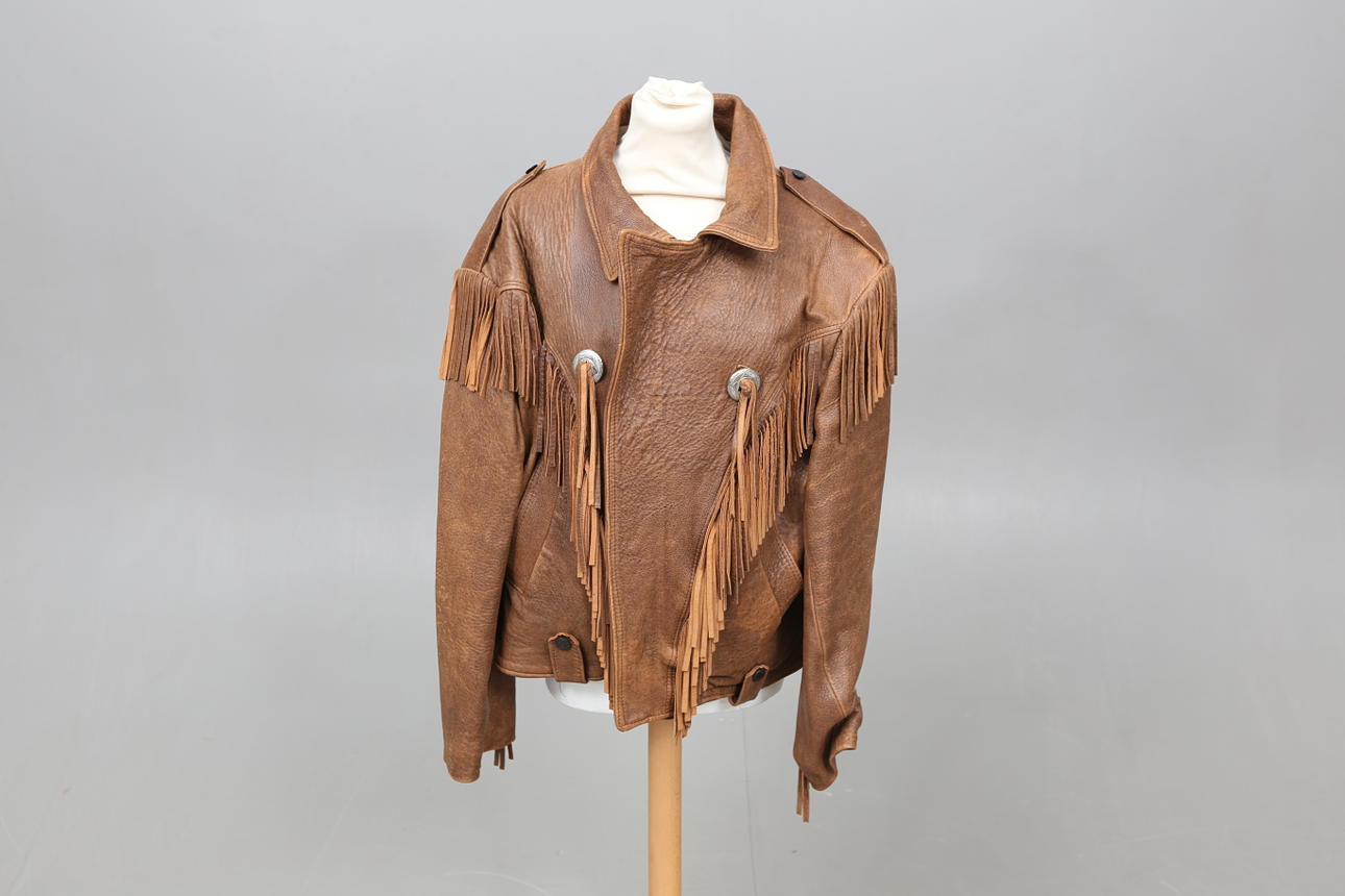LEATHER JACKET, Western style.