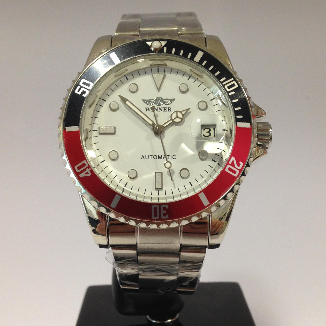 SUBMARINER STIL AUTOMATISK KLOCKA.