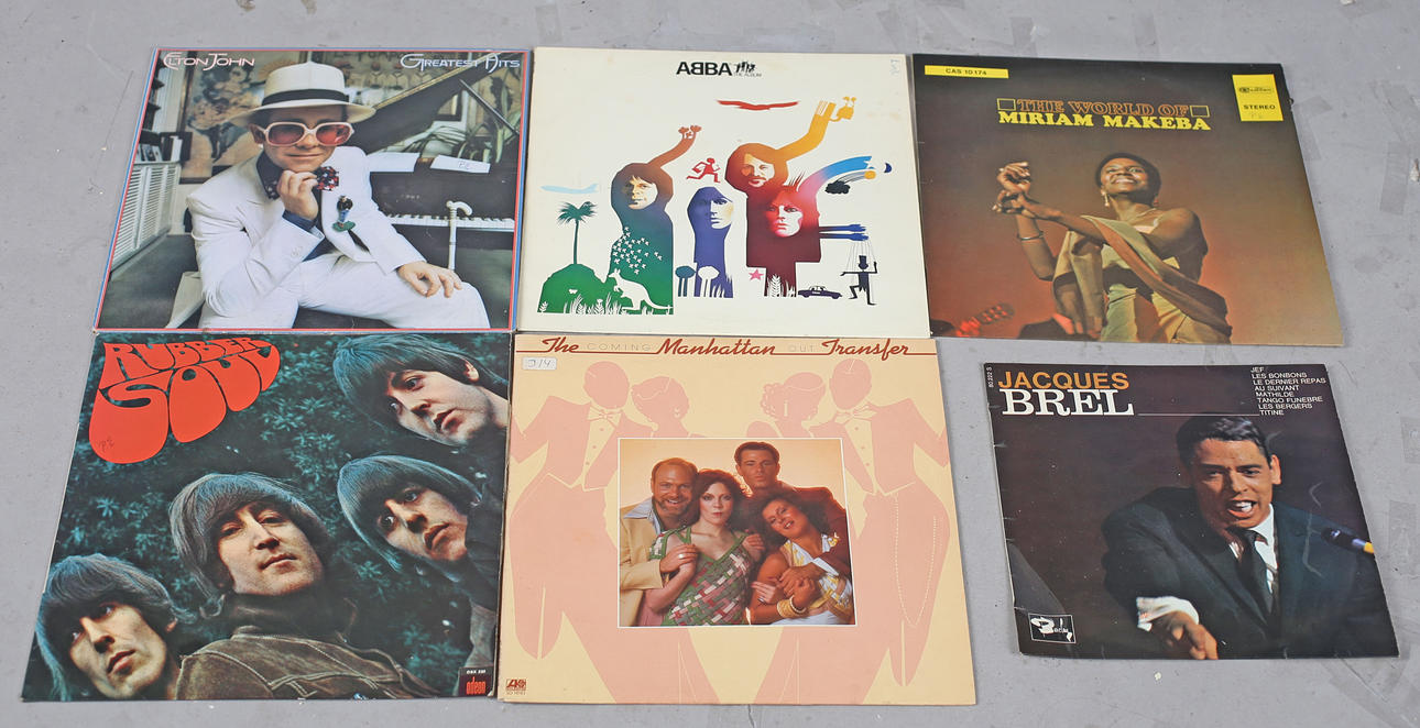 PARTI LP-SKIVOR, 1900-talets andra hälft.