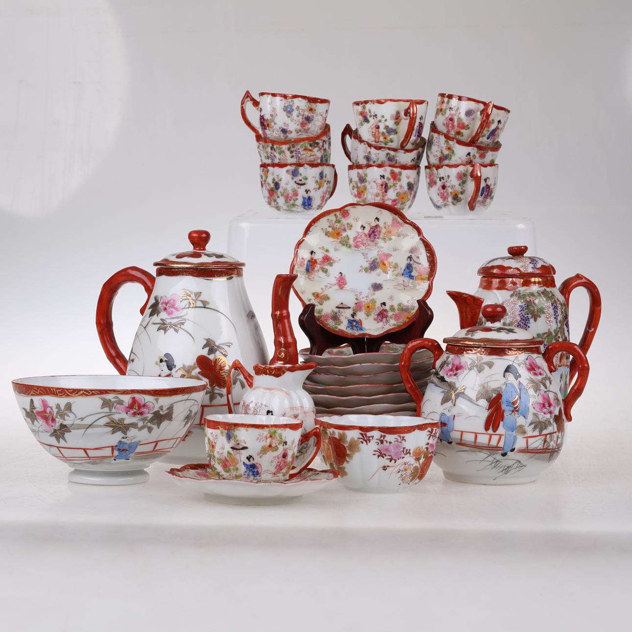 KAFFE / TE-SERVIS, 28 delar, Japan.