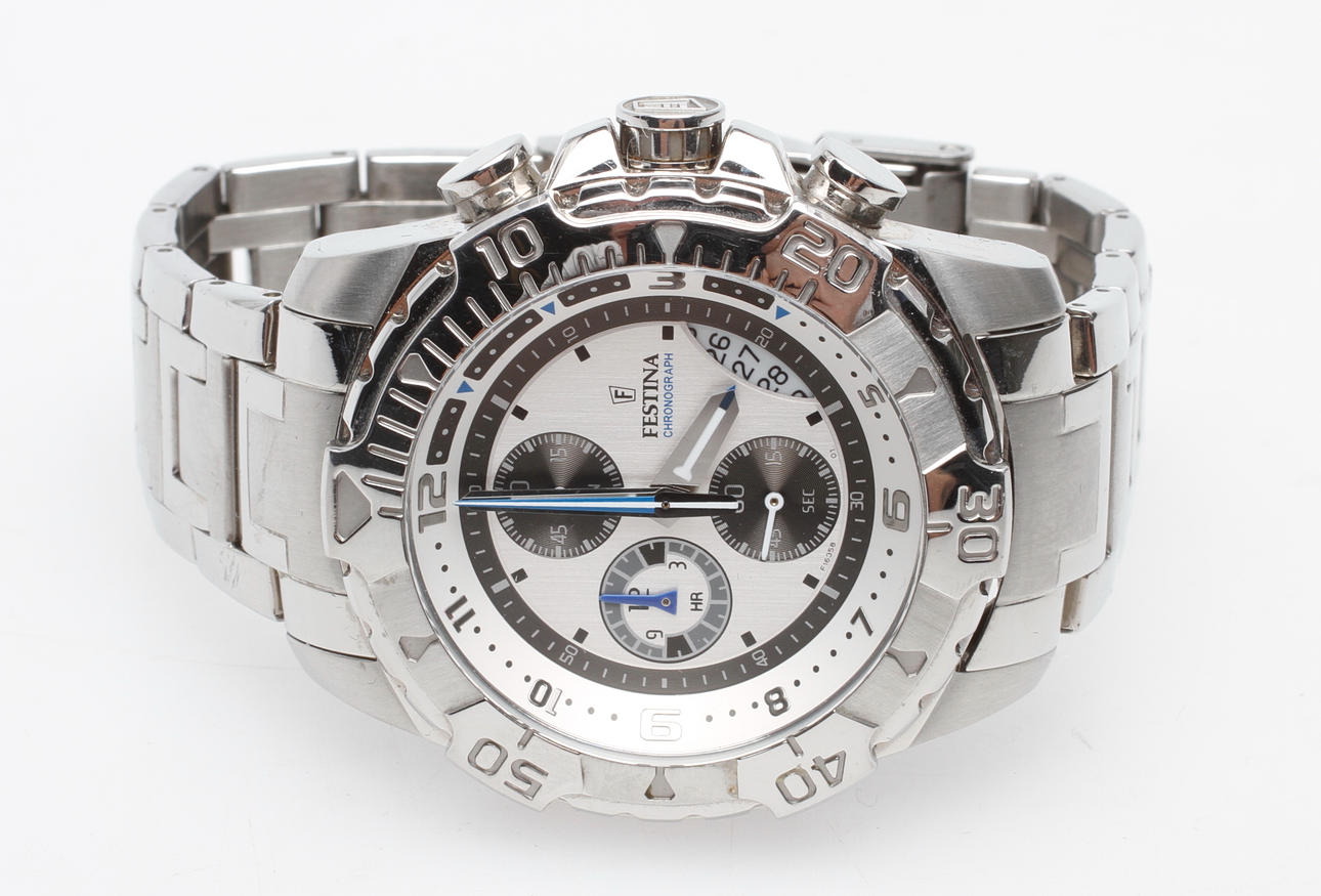 ARMBANDSUR FESTINA, stål.