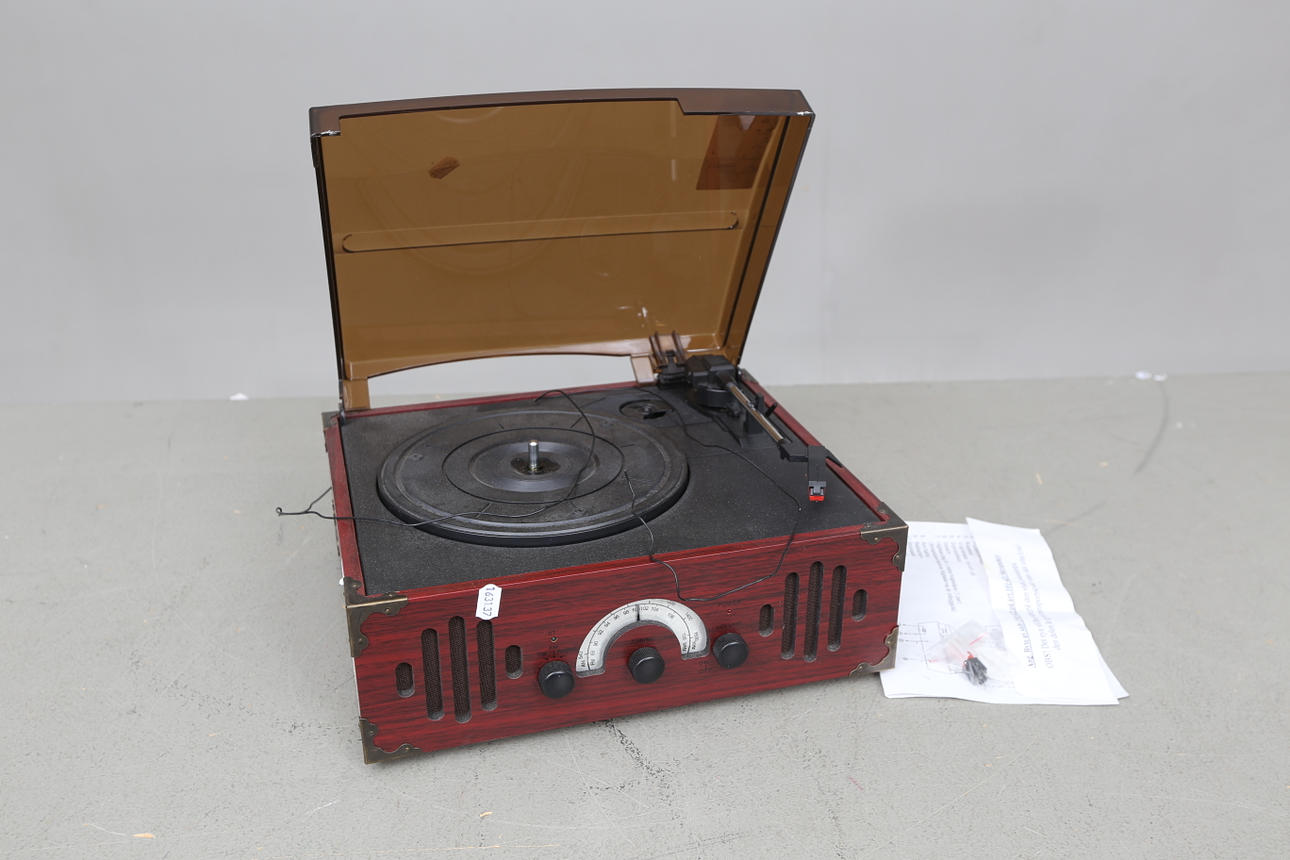 Plattenspieler, China.