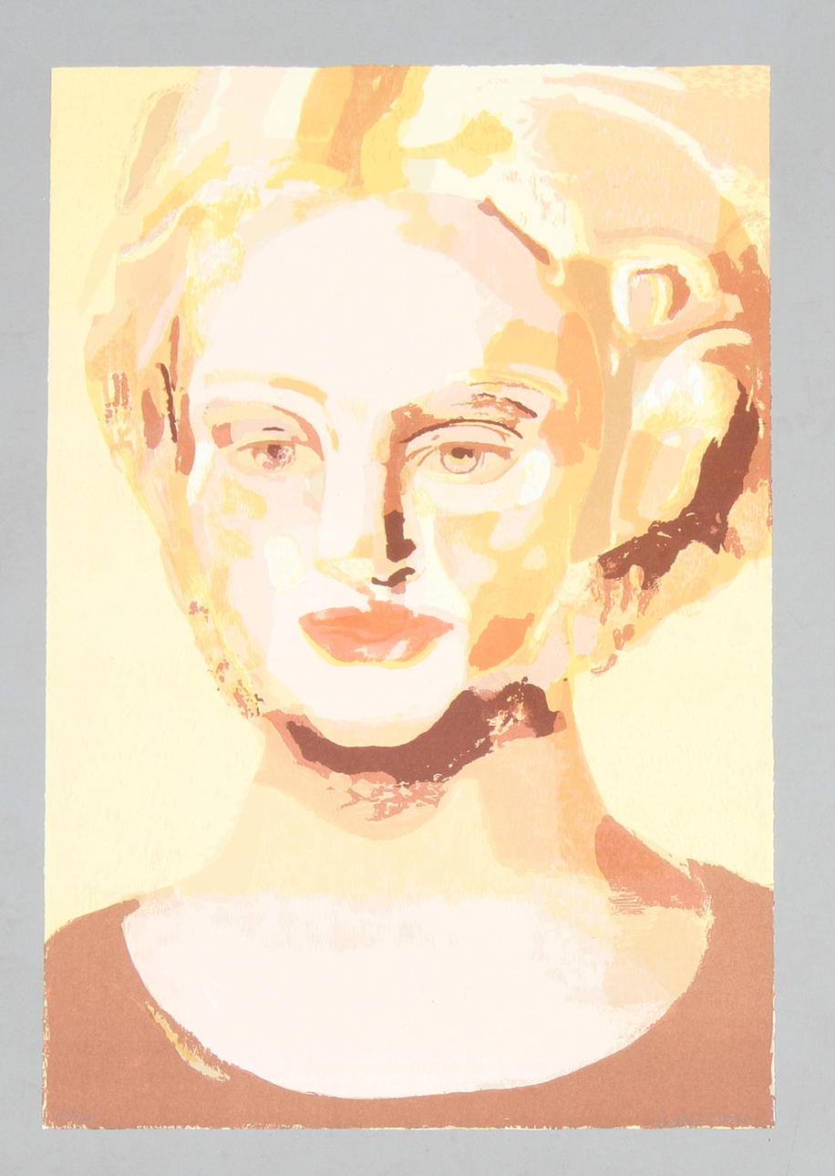 CECILIA SIKSTRÖM. "Stardust, färglitografi, signerad och numrerad 145/190.