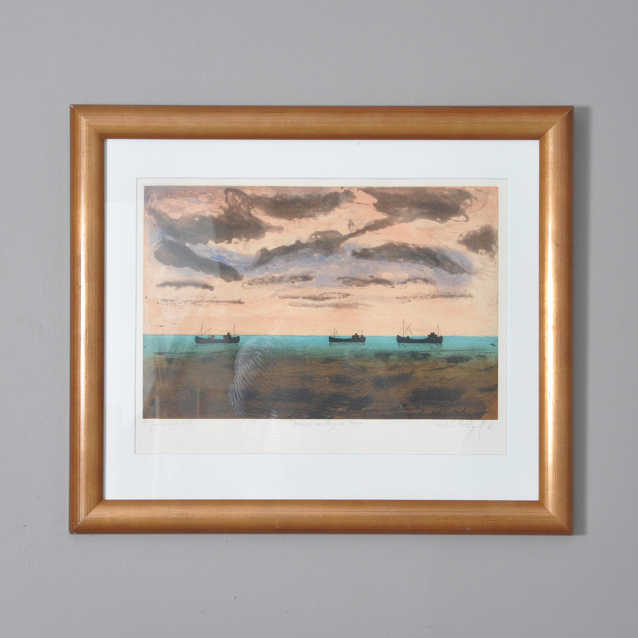 JACQUES JOACHIM JEAN RIGAL. Etsning.