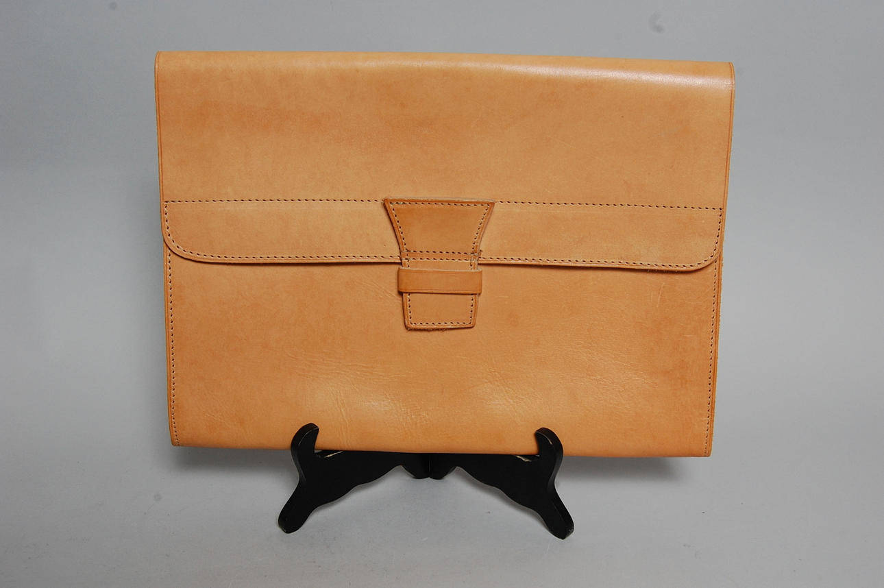 PORTFÖLJ, läder, nyskick.