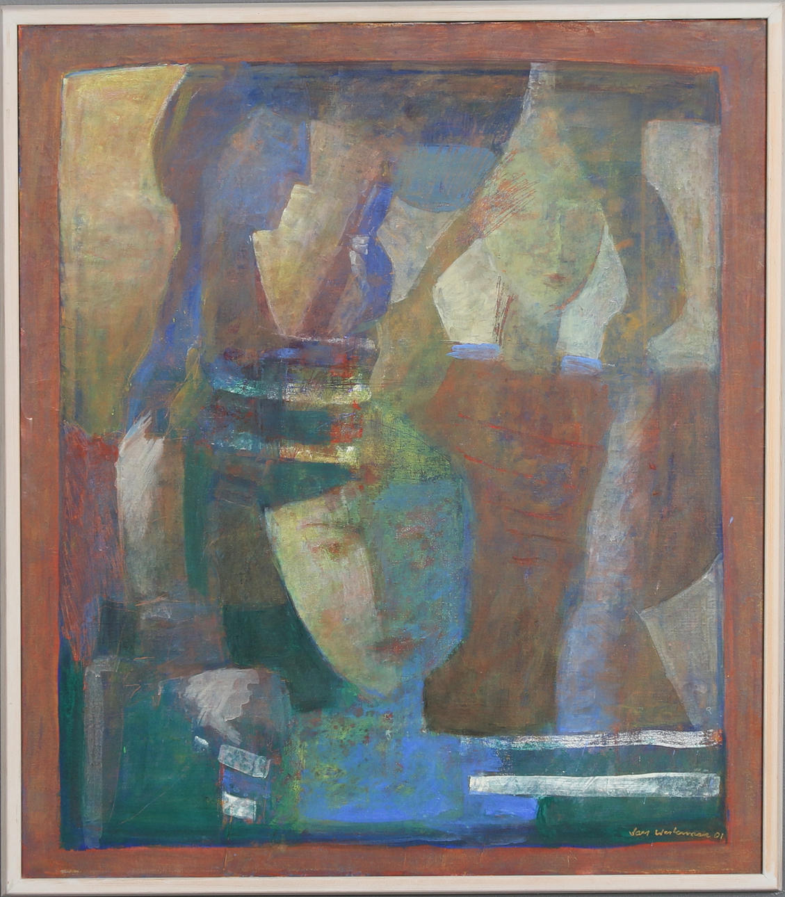 LARS WESTERMAN. Olja på duk, "Trubadurerna", signerad och daterad.