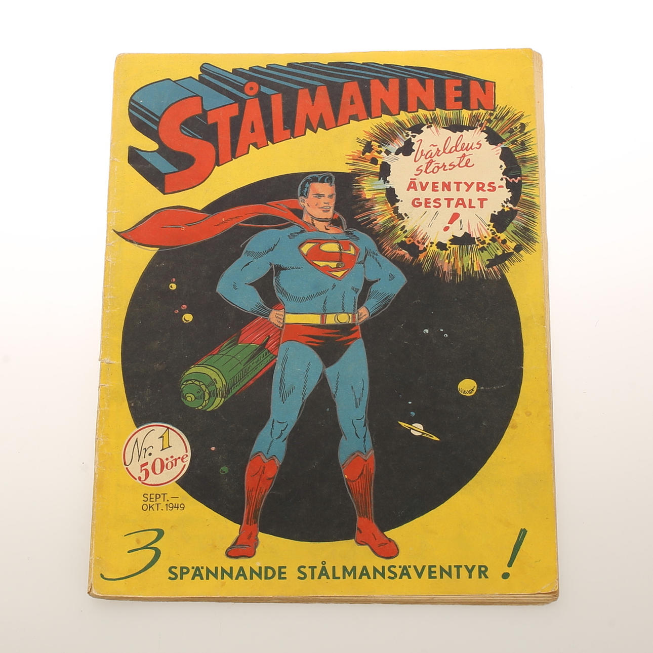 REVISTA CÓMIC, Superman, No. 1, 1949.