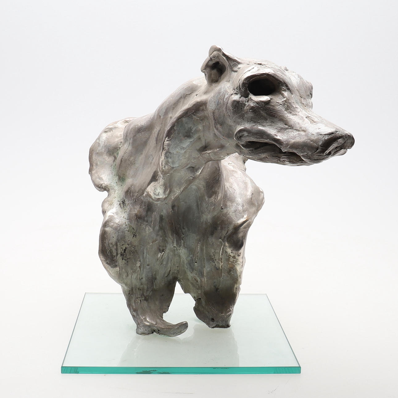 RODERICK TYE (BRITISH 1959-2009). CABEZA DE PERRO.