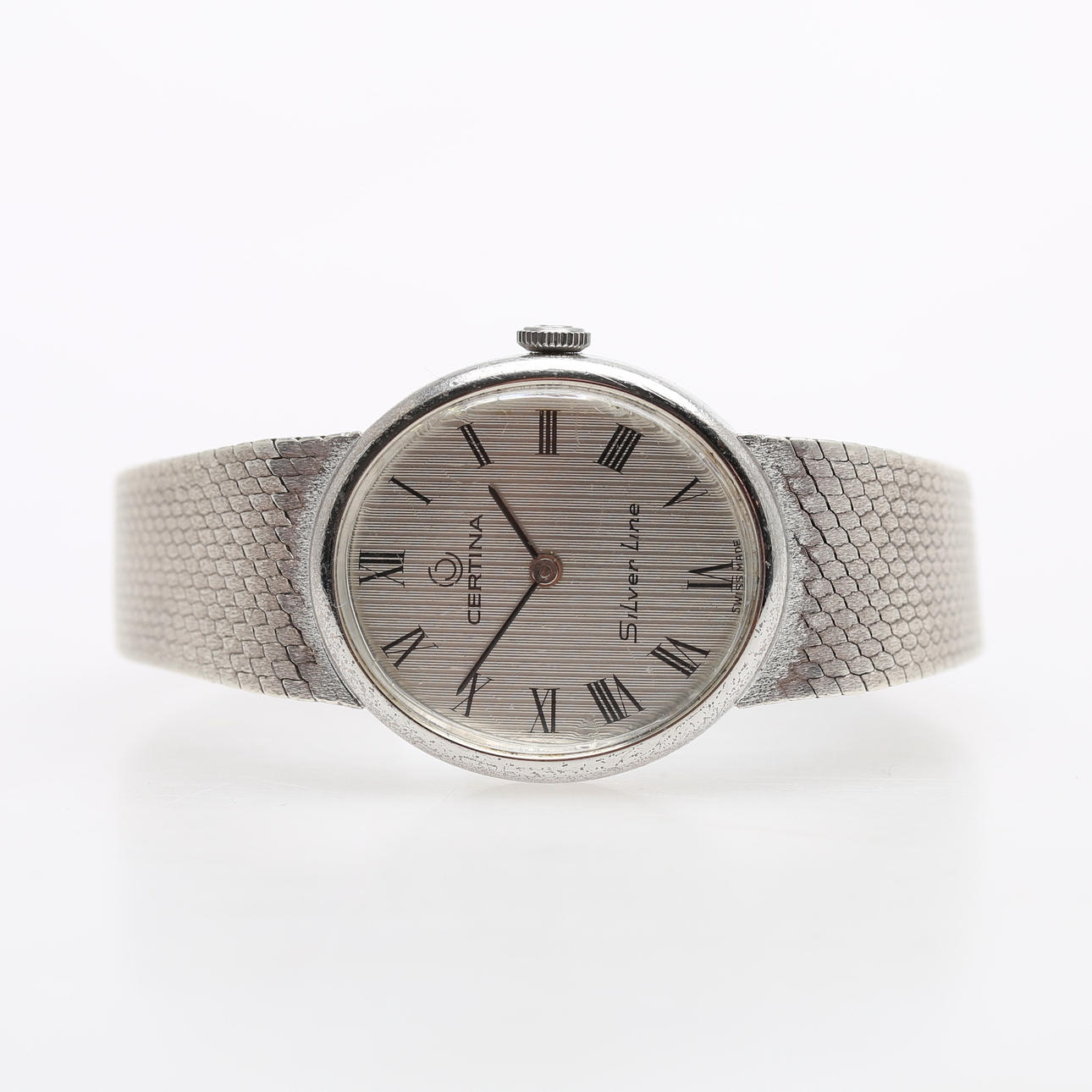 BRACELET WATCH, CERTINA, "SILVER LINE, with mechanical.