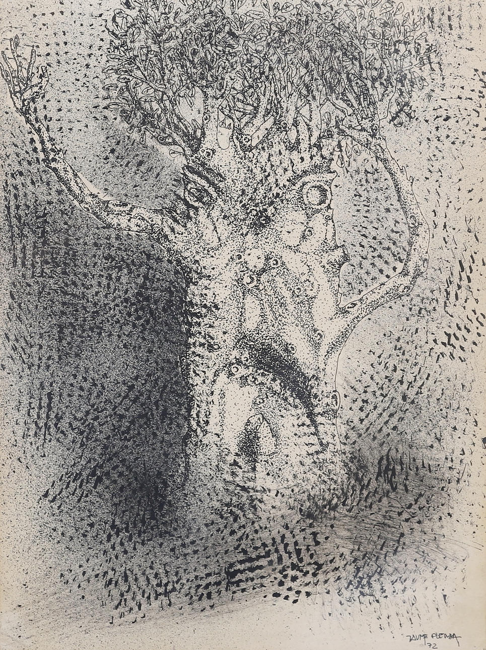 JAUME PLENSA. Sin título.