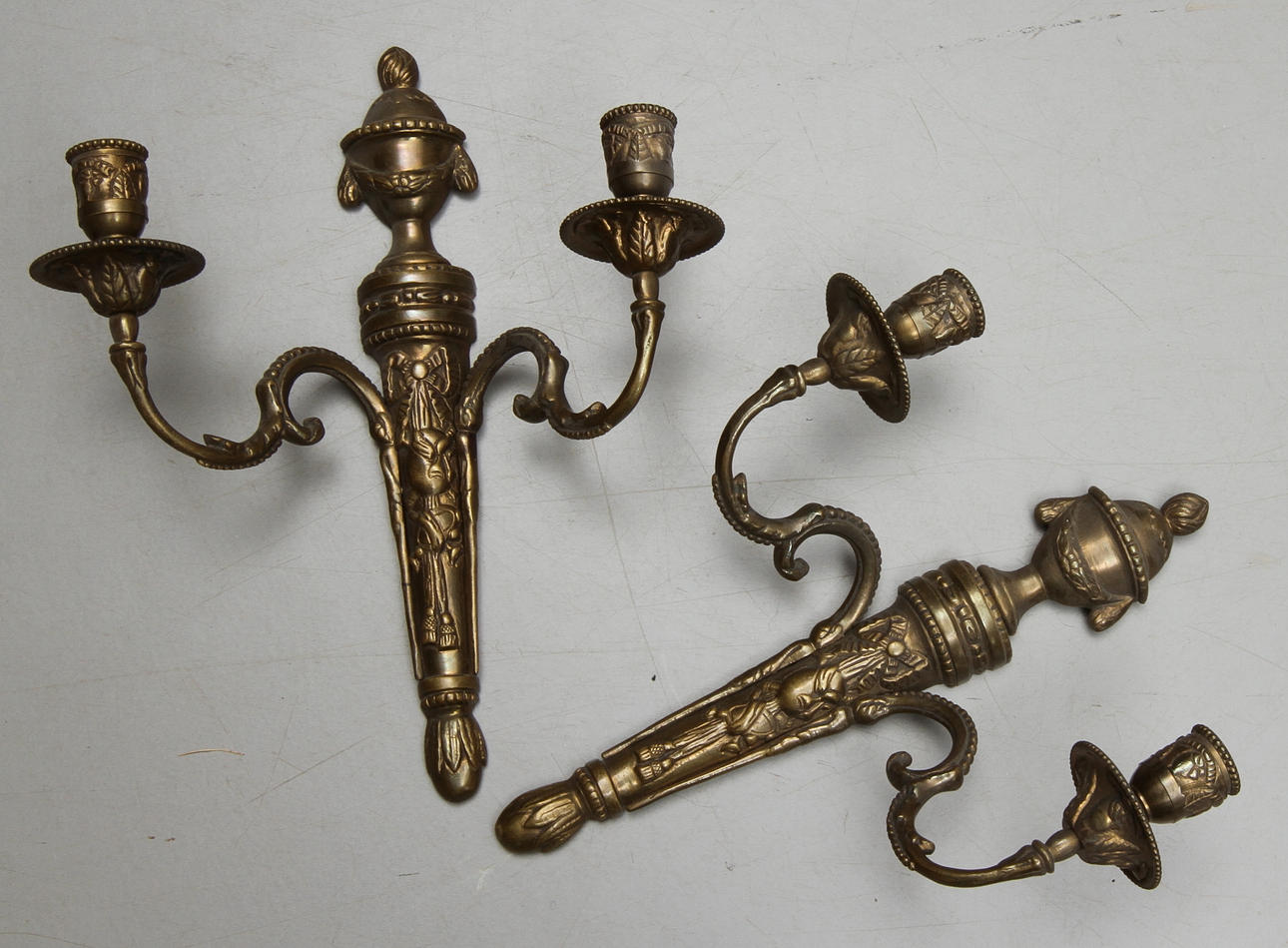 APPLIQUER, 1 par, Louis XVI-stil, 1900-tal.