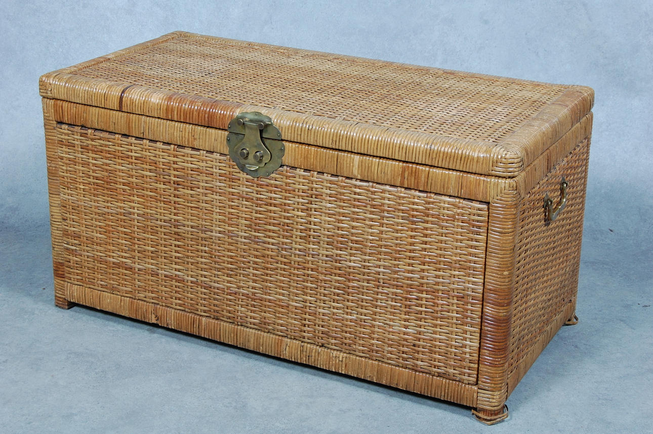 KOFFERT, bambu,1900-talets senare del.