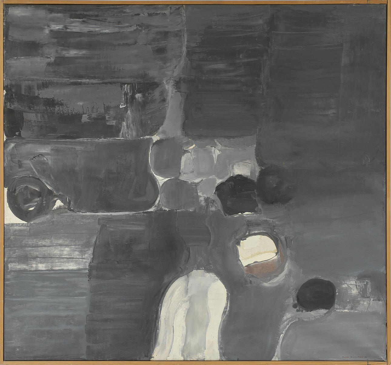 BERTIL BERNTSSON. Olja på duk, signerad.