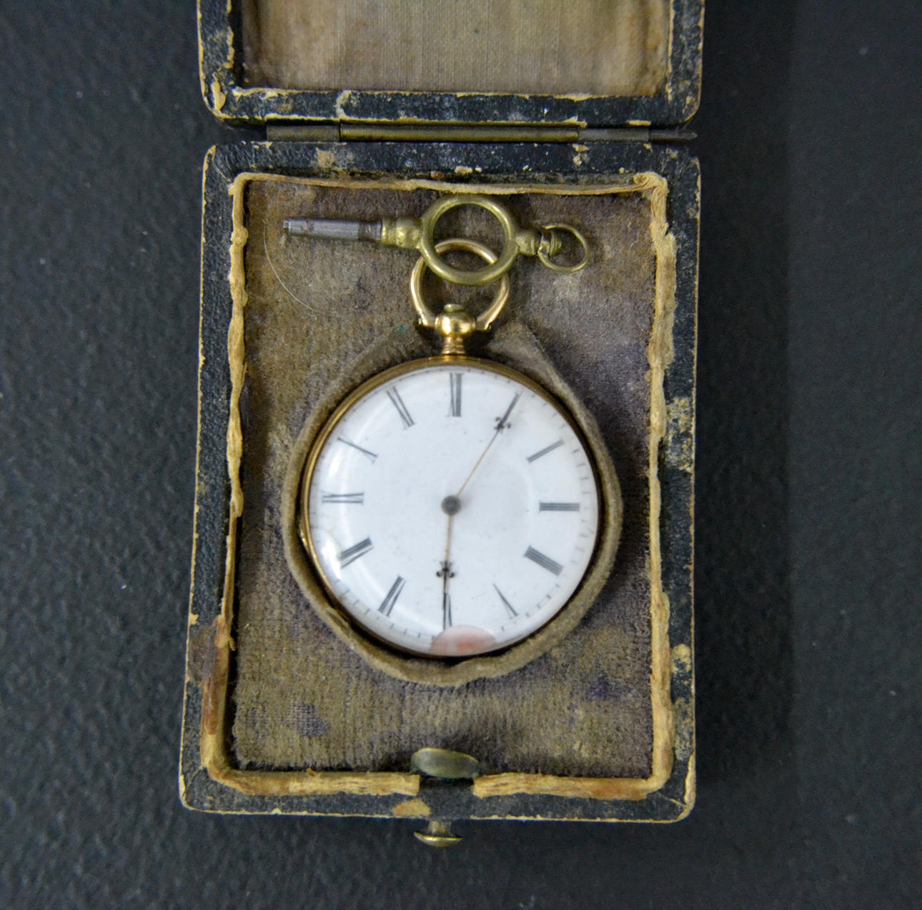 RELOJ DE BOLSILLO, oro, 18k, Cylindre 8 Rubis.