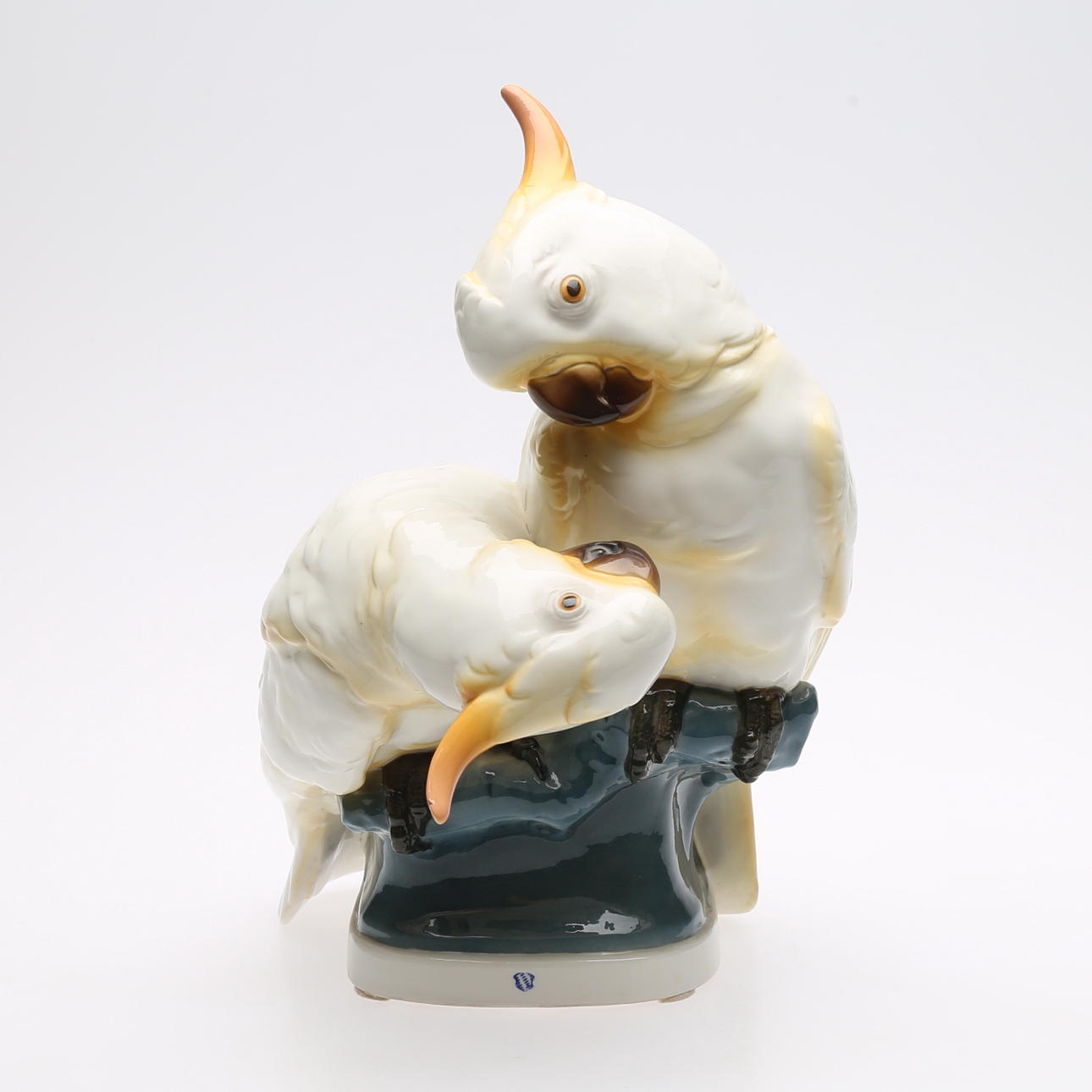 WILHELM NEUHÄUSER, FIGUR/SKULPTUR "PARROT GROUP".