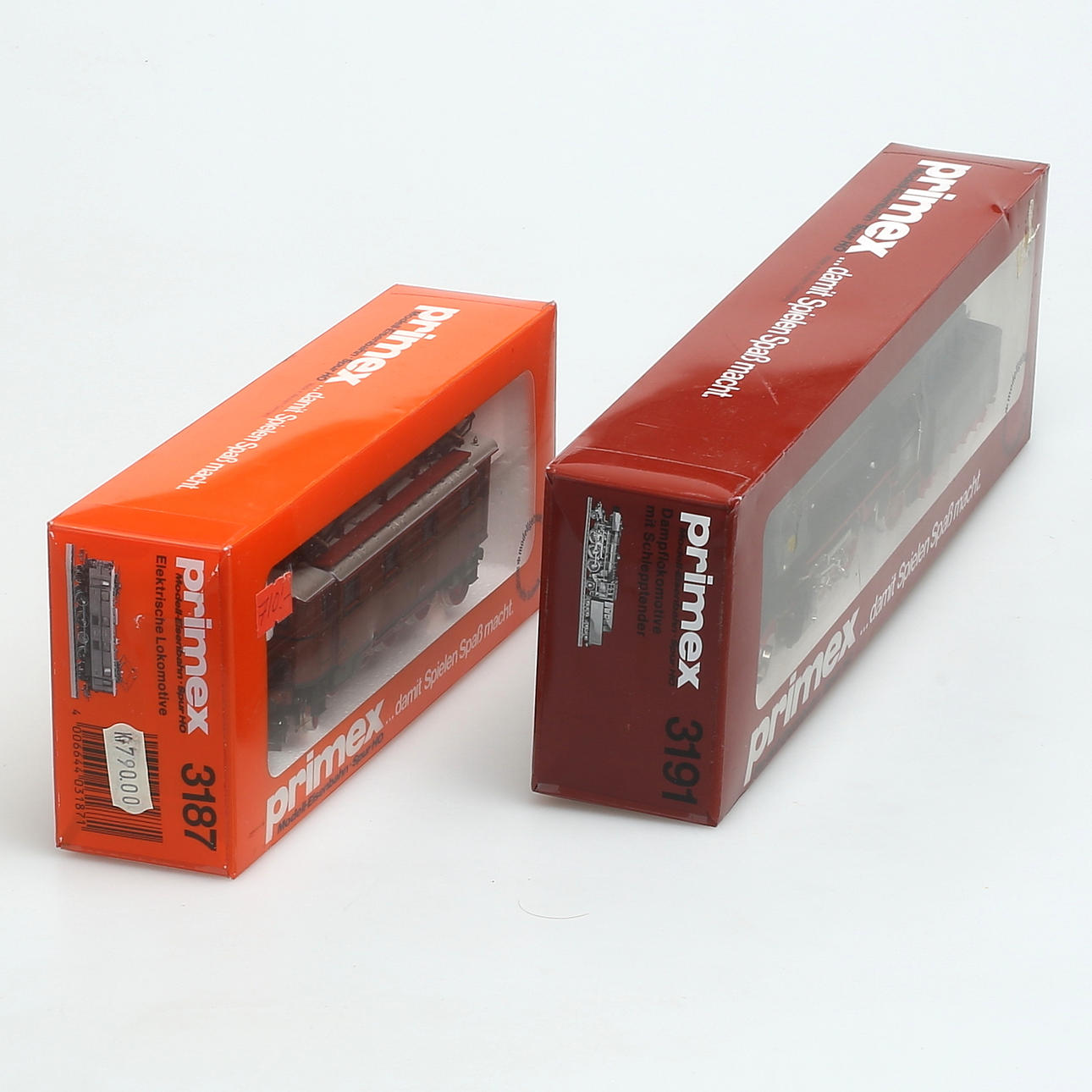 PRIMEX / MÄRKLIN two locomotives in original boxes. Toys - Auctionet