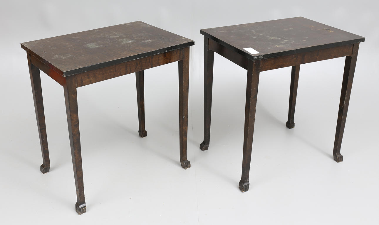 FÖNSTERBORD, ett par, 1900-talets första hälft.