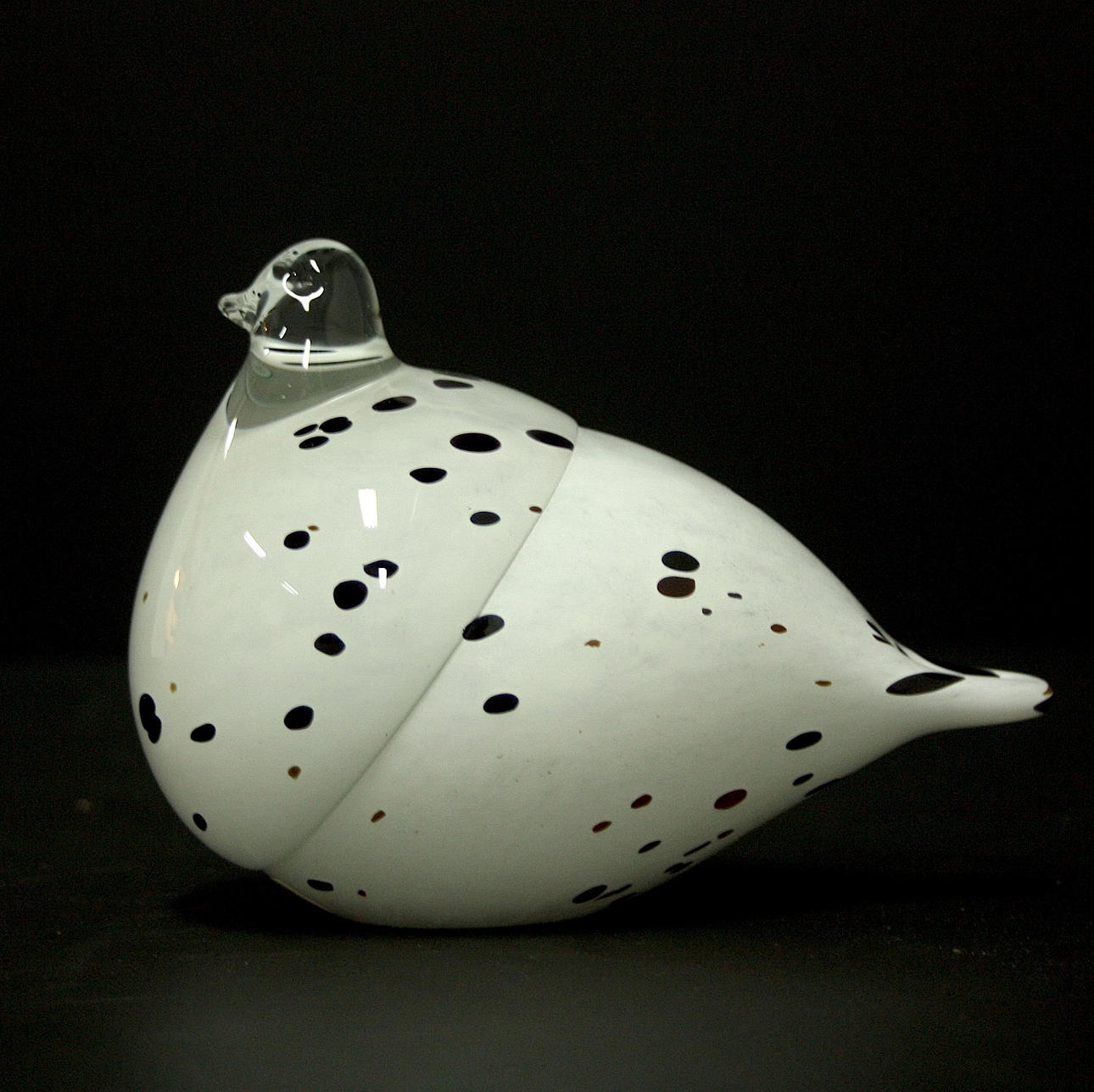 FIGURE, glass, bird, Haparanda glassworks.
