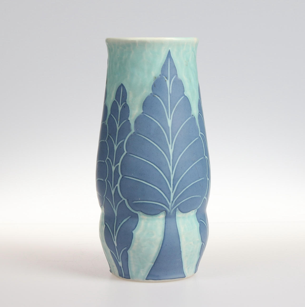 VAS, Stengods, "Sgrafitto", jugend, Josef Ekberg, dat 1923.