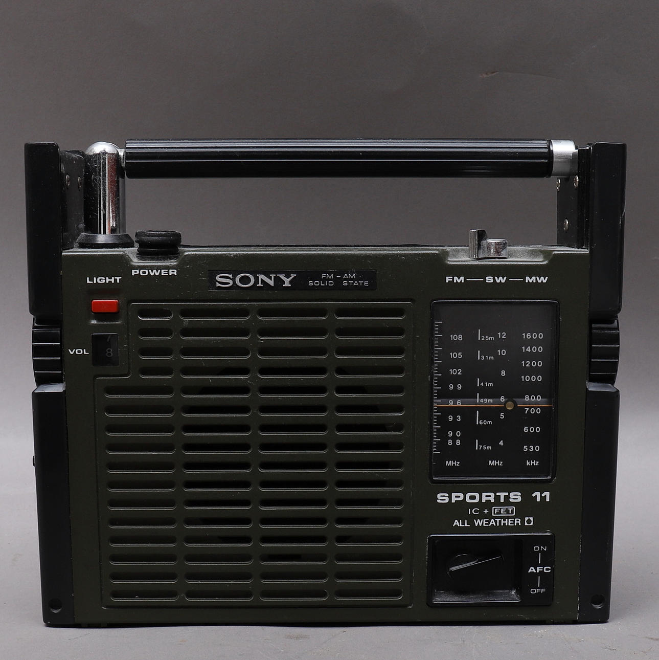 Radio - Sony Solid State, Sport 11.