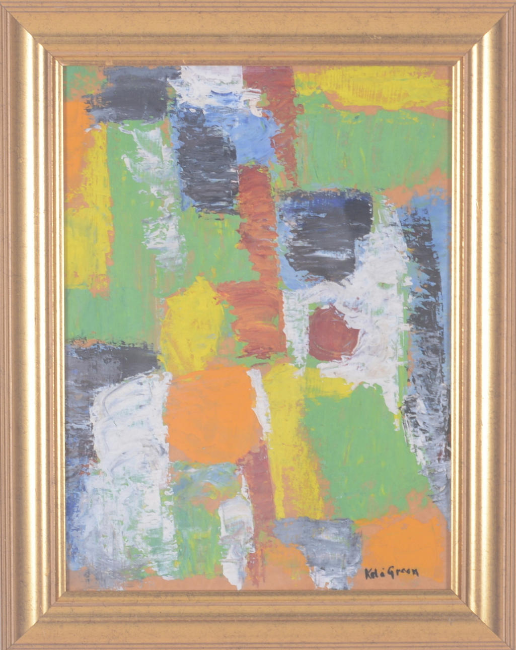 KULO GREEN. Gouache.