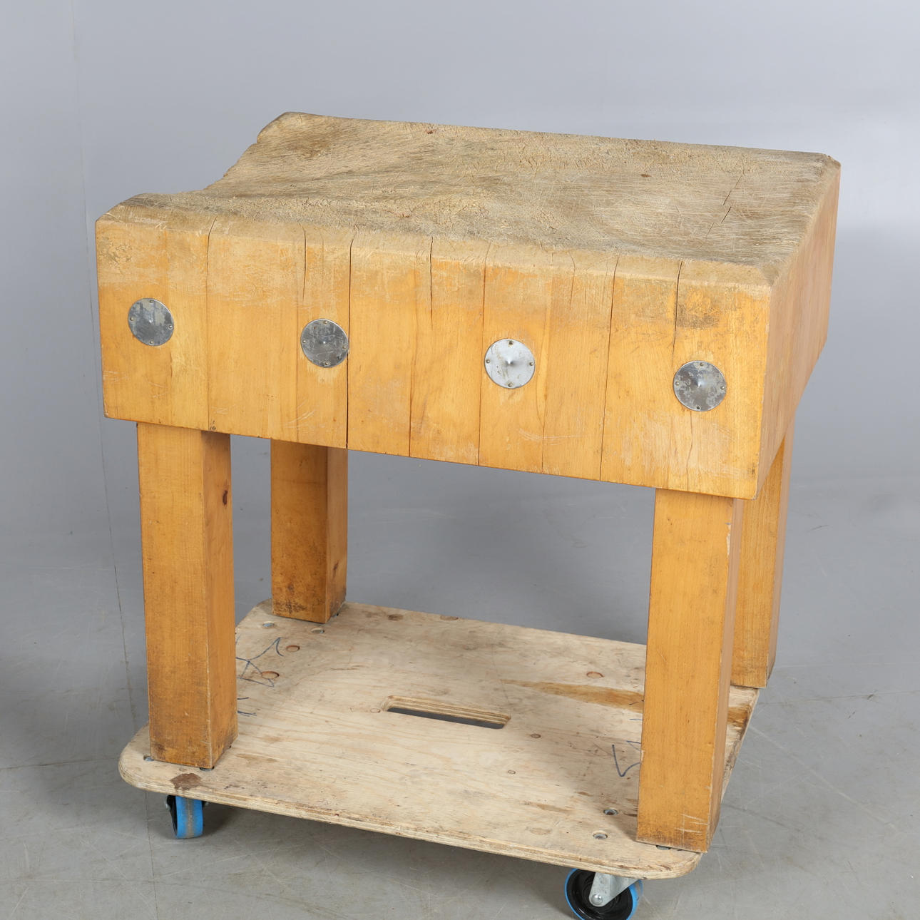 SLAKTKUBBE / HUGGKUBBE, 1900-talets andra hälft.