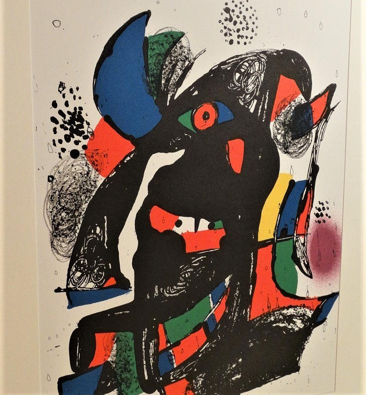 JOAN MIRO, SÄVITYS, 1982.