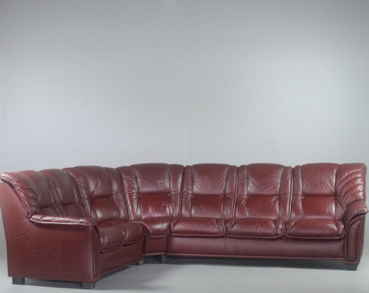 HÖRNSOFFA skinn/skai.