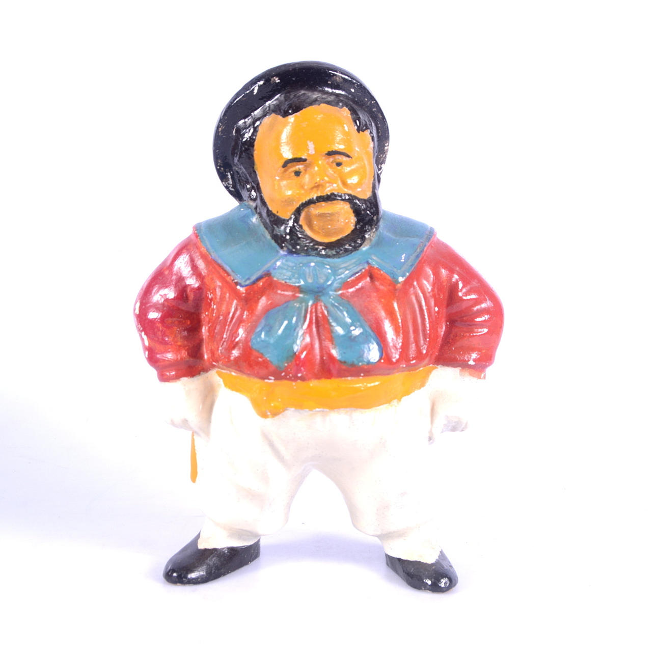 FIGURIN, bemålat gips, 1900-tal.