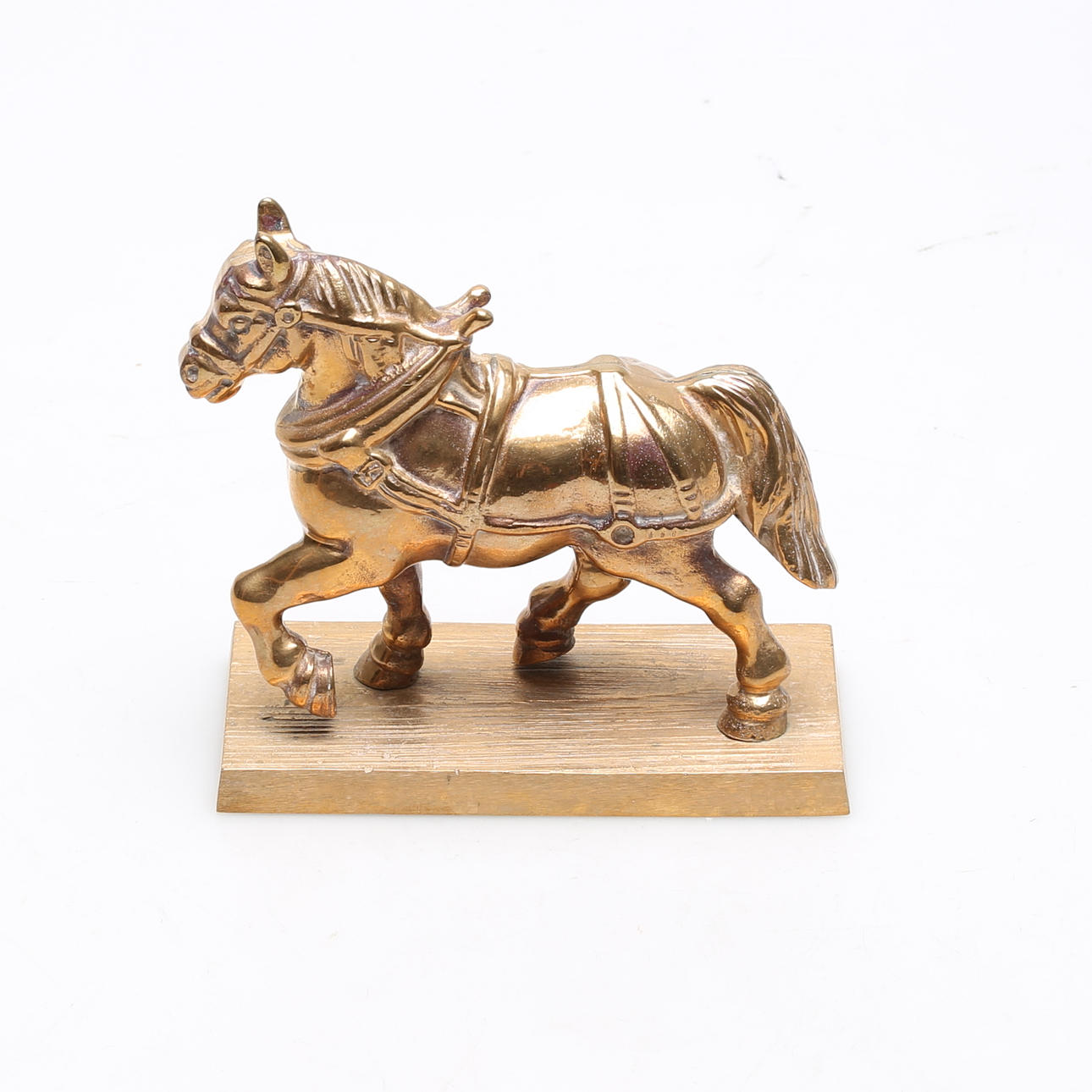 SKULPTUR, "häst", malm, Bersbo.