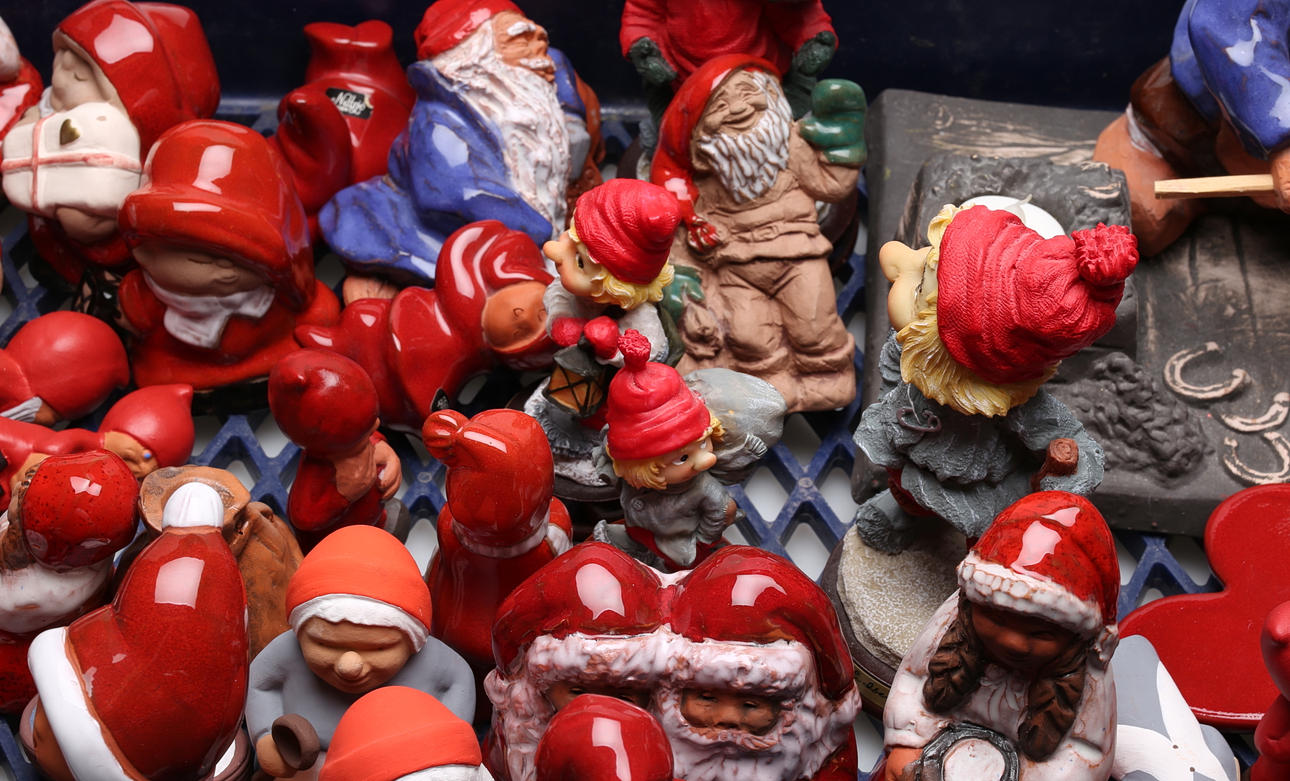 TOMTAR, keramik, bl.a. Nittsjö.