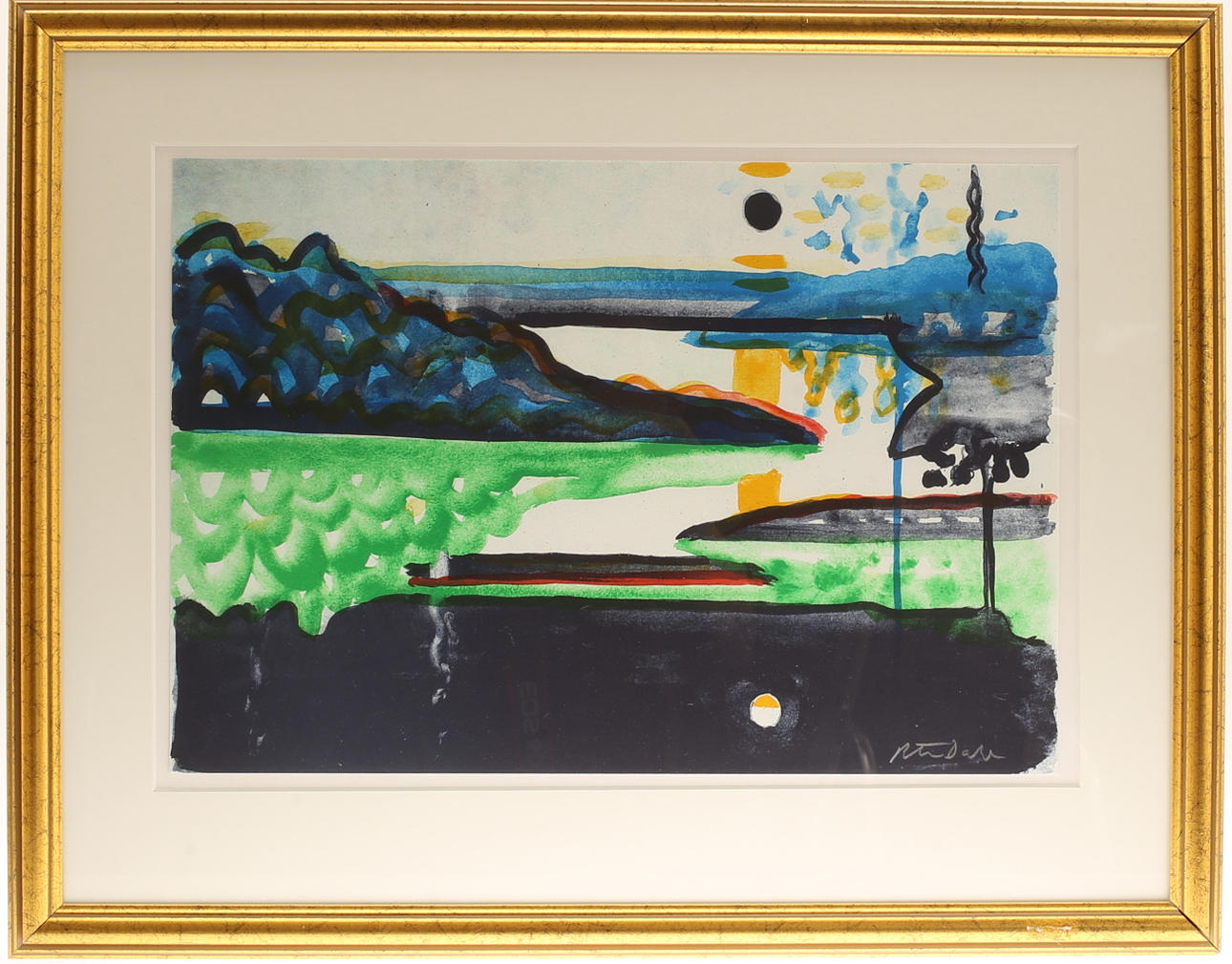 PETER DAHL. Bellman, Fredmans Epistlarnr 49, signerad.