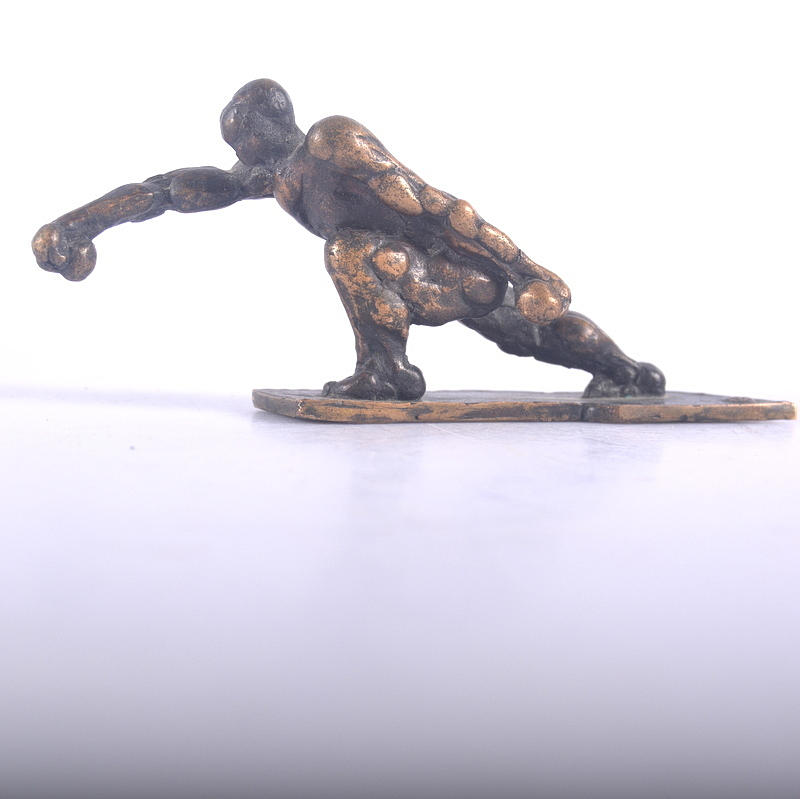 OIDENTIFIERAD KONSTNÄR. Skulptur, brons.