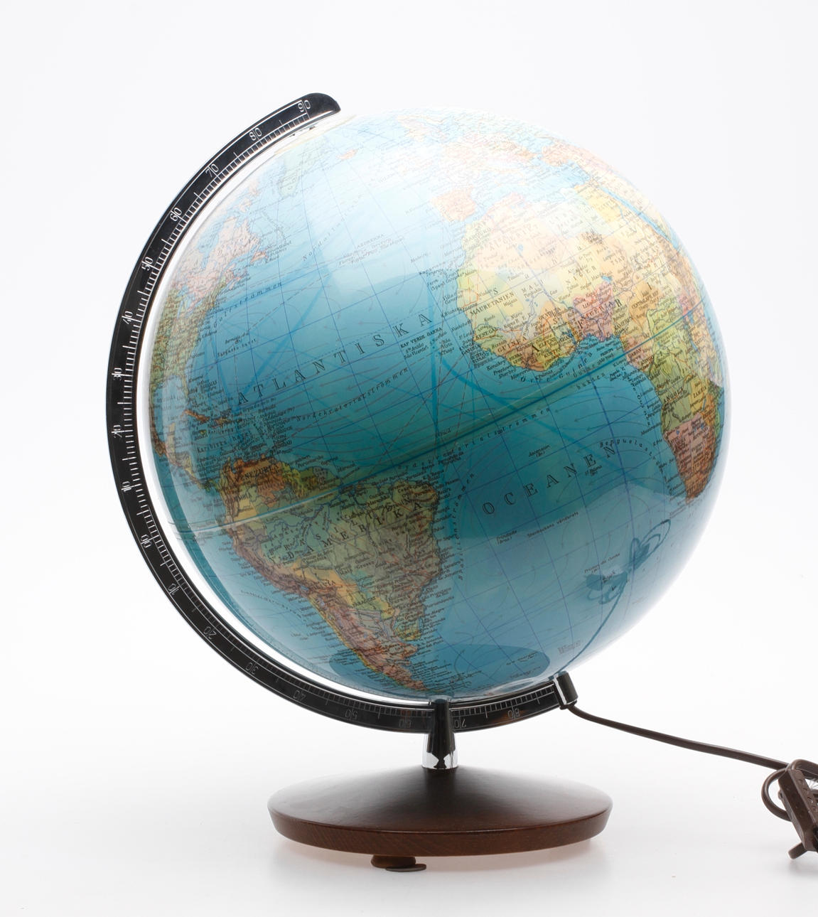 JORDGLOB, Colombus, 1980-tal.