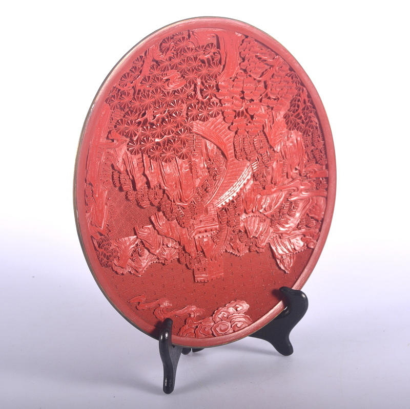 Barrel, lacquer work, China. 1900s.