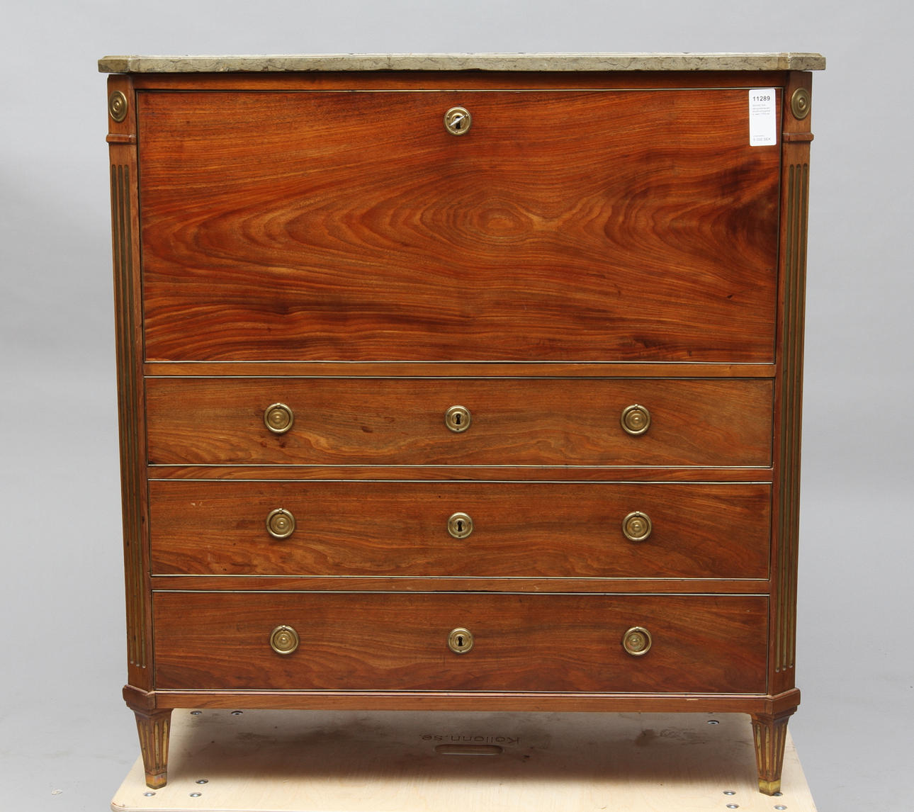 SEKRETÄR, sengustavianskt stockholmsarbete, sent 1700-tal.