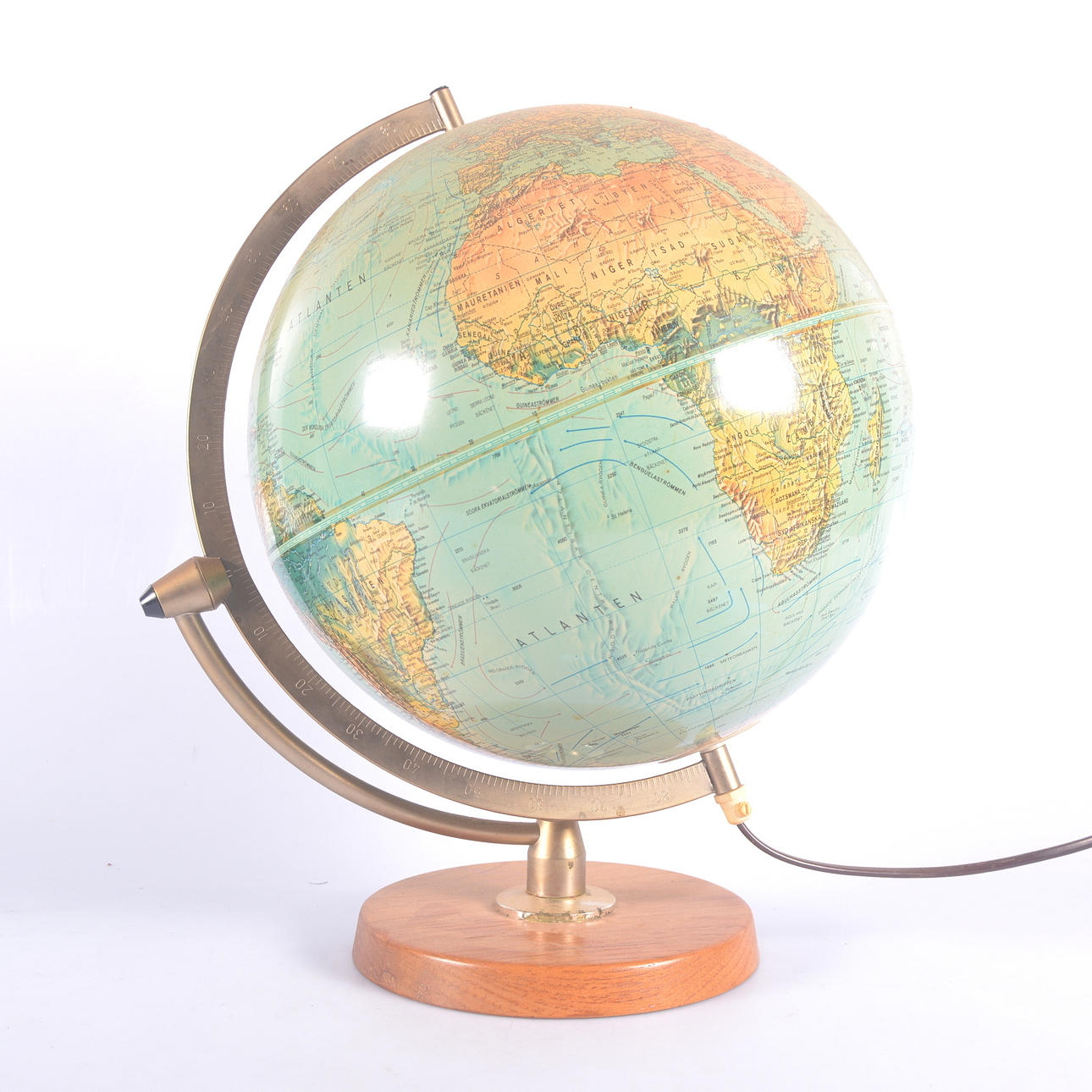 JORDGLOB, Scan-globe A/S, Danmark, 1900-tal.