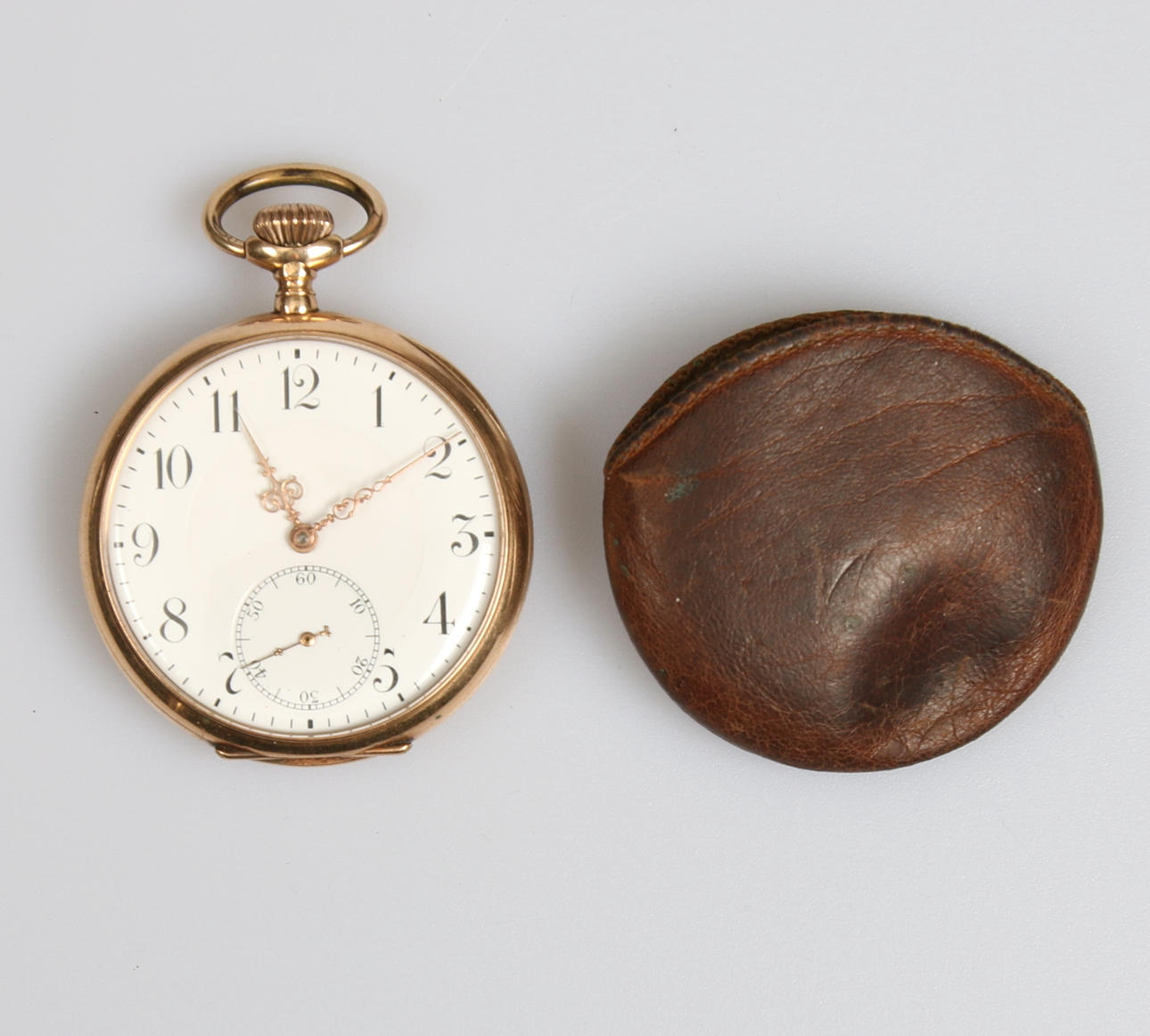 MORMORSUR,14 k guld, dat 1920.