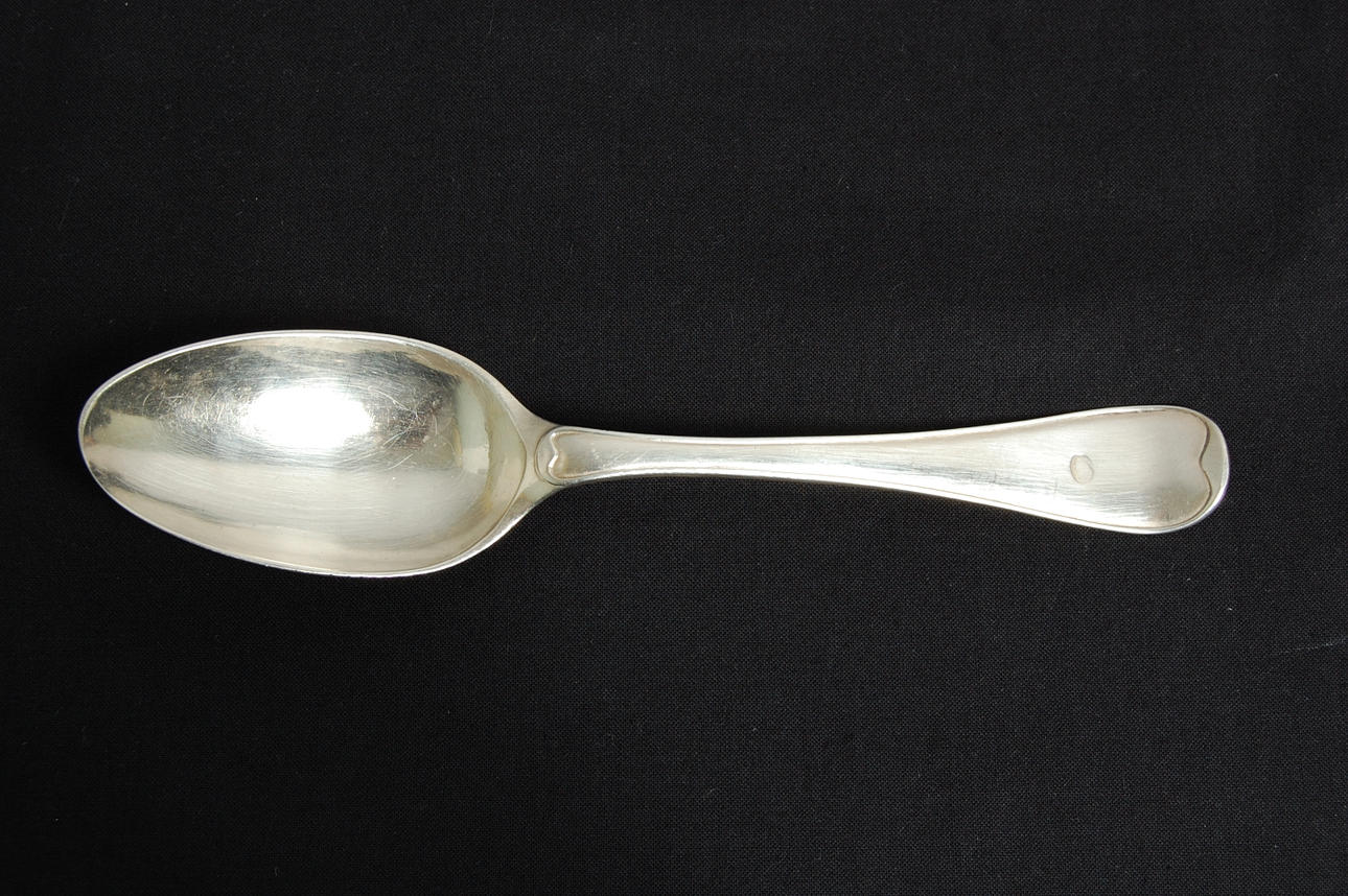 MATSKED, silver, stämplad, A 1759.