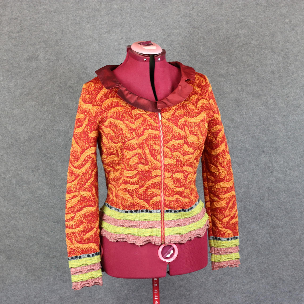 Strickjacke/JACKE, gestrickt, Damen 40, "Eva & Claudi".