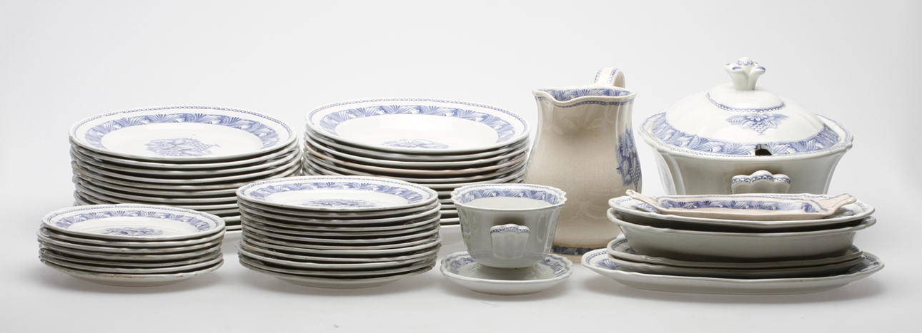 MATSERVIS, 53 delar, "Astrid", Gefle.