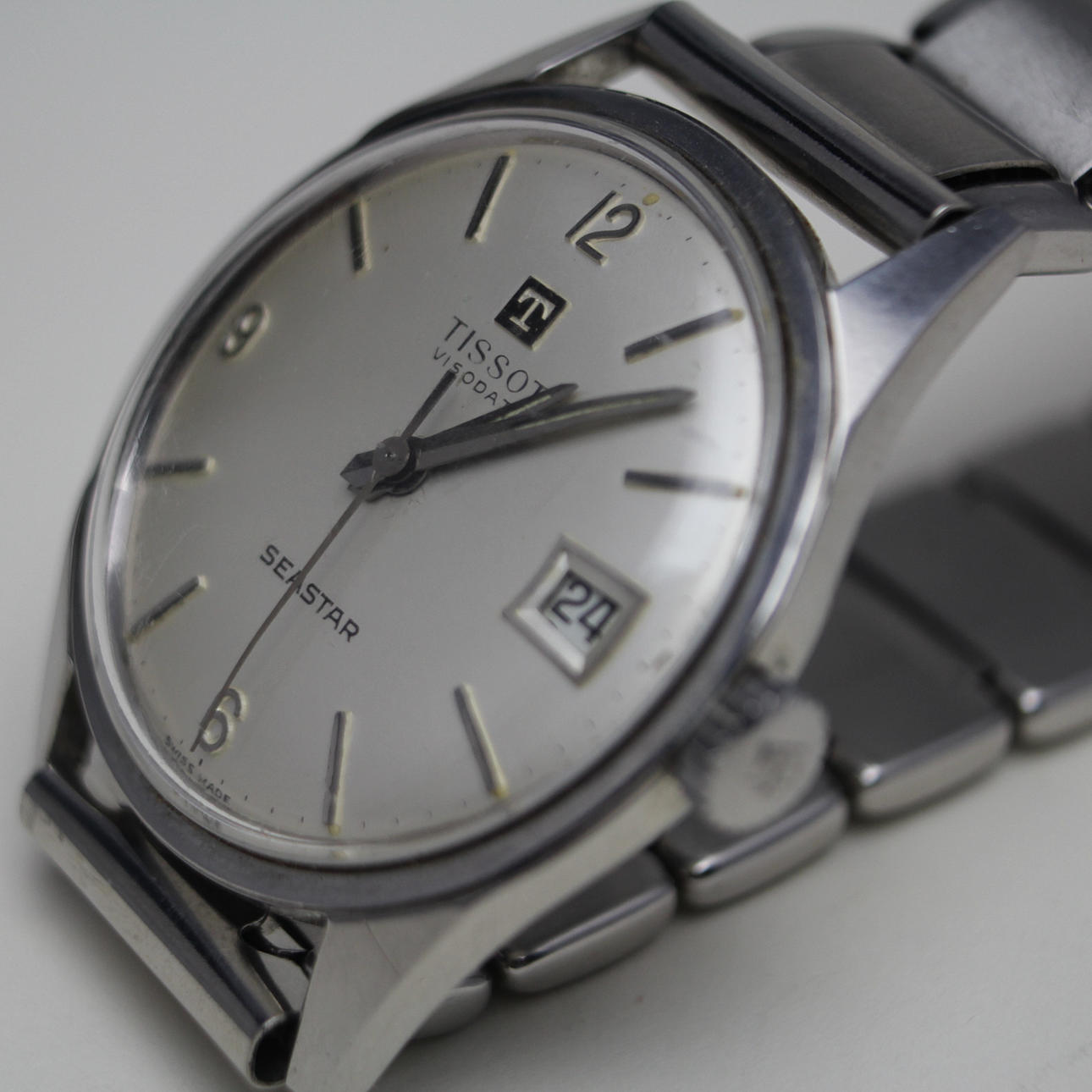 HERRUR Tissot visodate seastar stål.