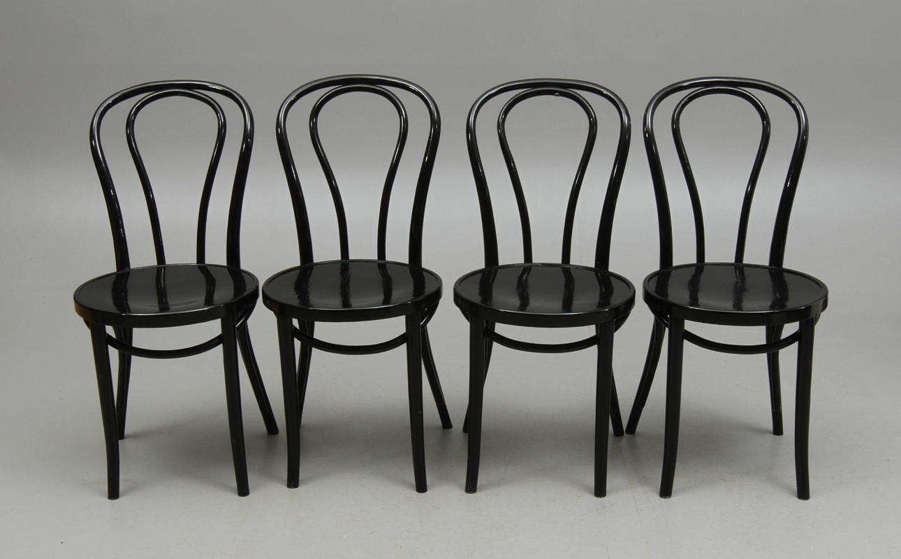 STOLAR, 4 st, "ÖGLA", Gillis Lundgren, IKEA, 1900-talets andra hälft.