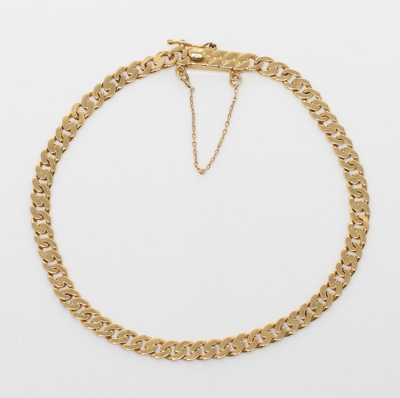 ARMBAND, 18k guld, GD&Co Malmö. Vikt 5,8 gram.