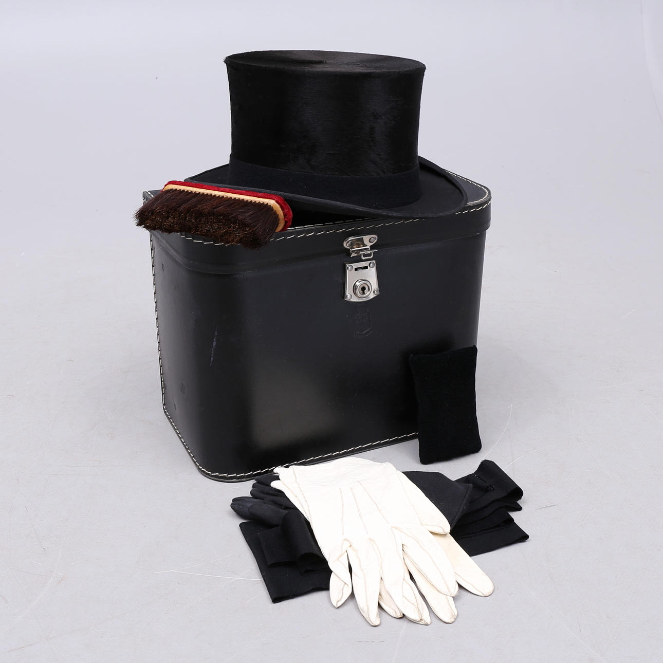 CYLINDERHAT, AF Bodecker, HATETASKE, Alstermo Mølle.