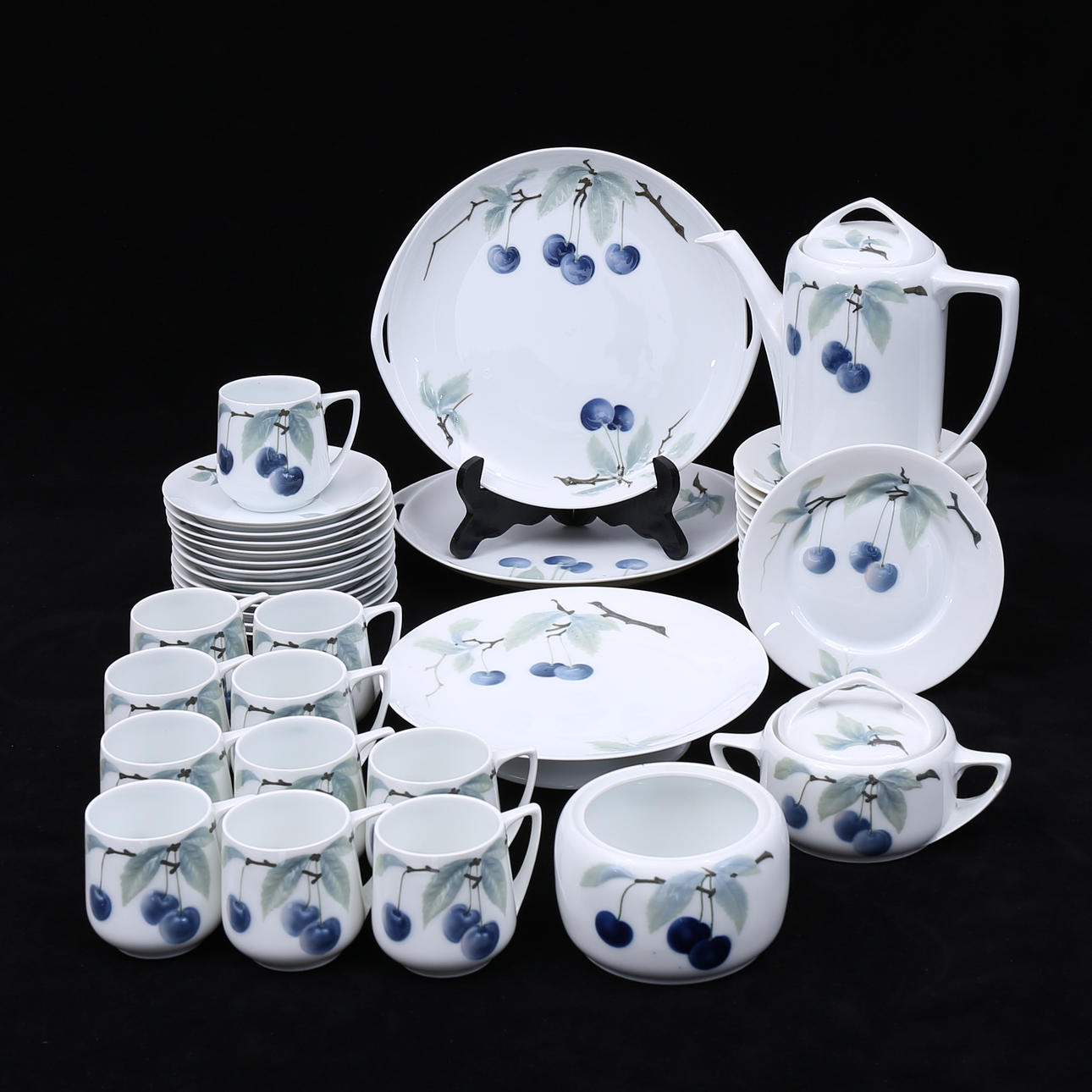 COFFEE SET, 44 pieces, "Donatello", Rosenthal.